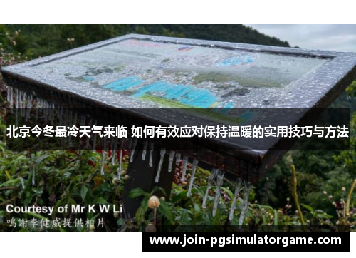 北京今冬最冷天气来临 如何有效应对保持温暖的实用技巧与方法